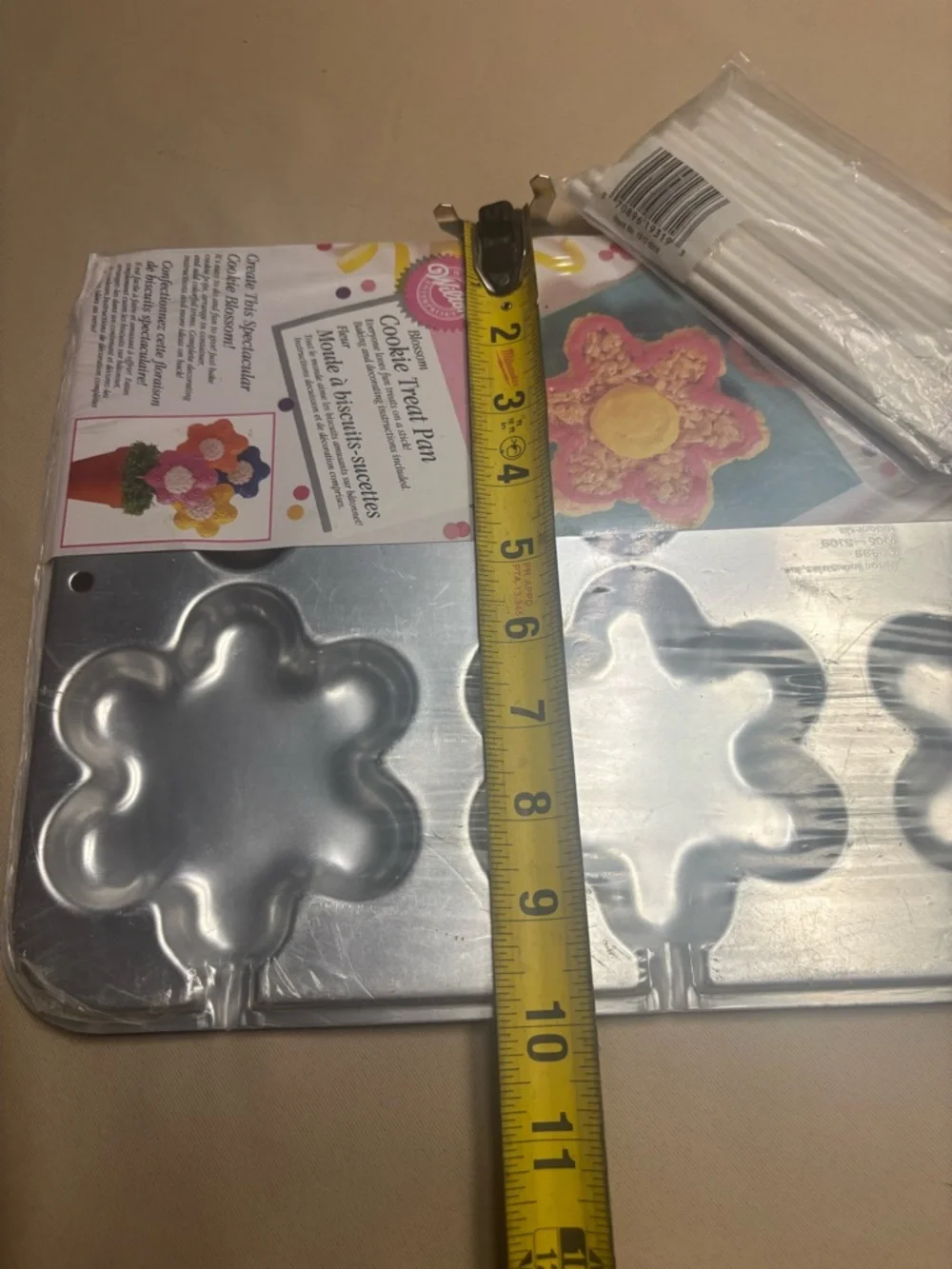 NEW‎ Wilton Blossom Pop Cookie Treat Pan Vintage 1999 Sealed Flowers Bouquet
